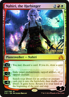 (Promo-Prerelease)Nahiri, the Harbinger/先駆ける者、ナヒリ